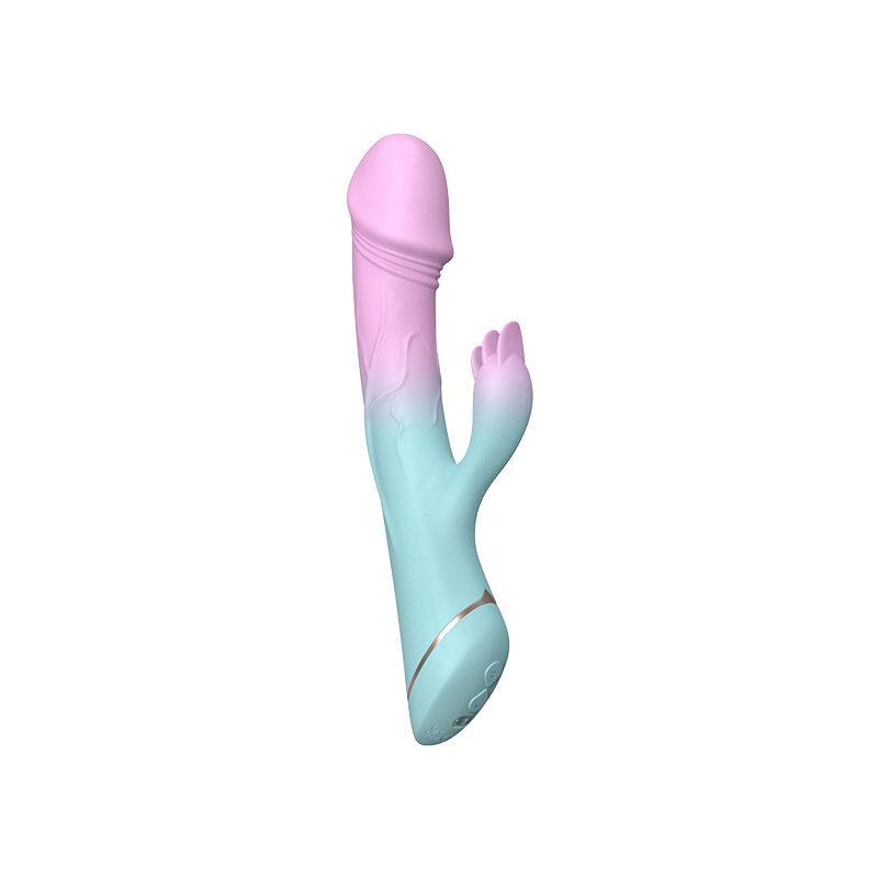 Vibrator de culoare gradient cu teasers