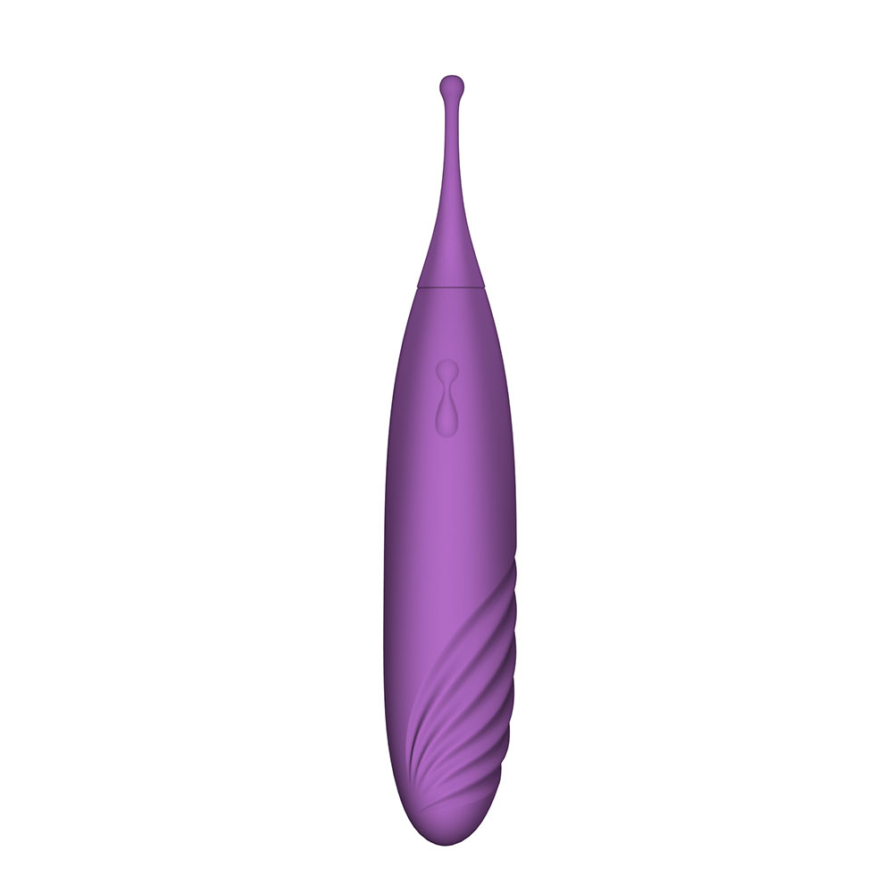 Stimulator de înaltă frecvență Quiver Dual-ended Purple