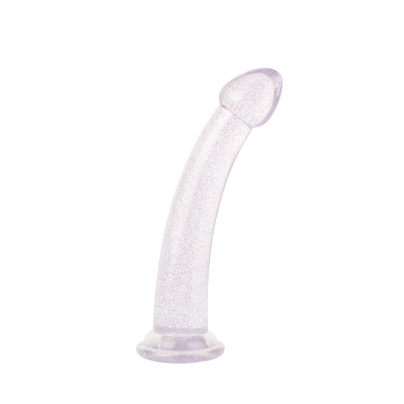 Dildo cu sclipici ultra-clar Nr.4